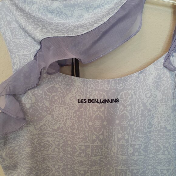 Les Benjamins Royal Lavender Dress NWT - Picture 4 of 16